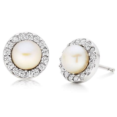 beaverbrooks pearl earrings